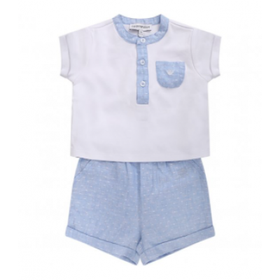 2-delige set t-shirt & broekje Armani Baby 3GHV094NHFZ 2-delige set t-shirt & broekje Armani Baby 3GHV094NHFZ